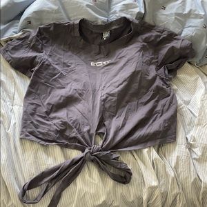 Short sleeve workout shirt